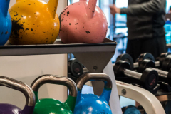 Rep1 Fitness kettlebells and weights for personal training in Vancouver