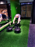 Rep1 Fitness sled push for cardio